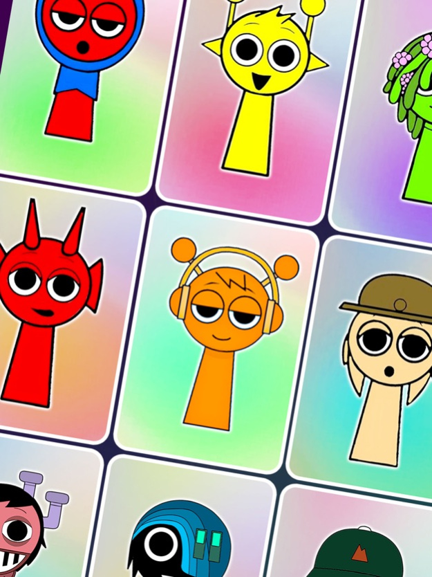 Sprunki Color by Number Paint 1.3 Screenshot