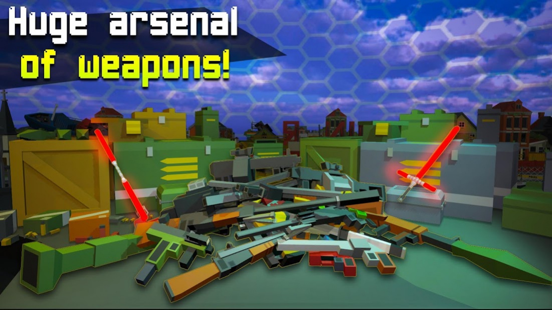 Pixel Fury: Multiplayer in 3D 20.0 Screenshot