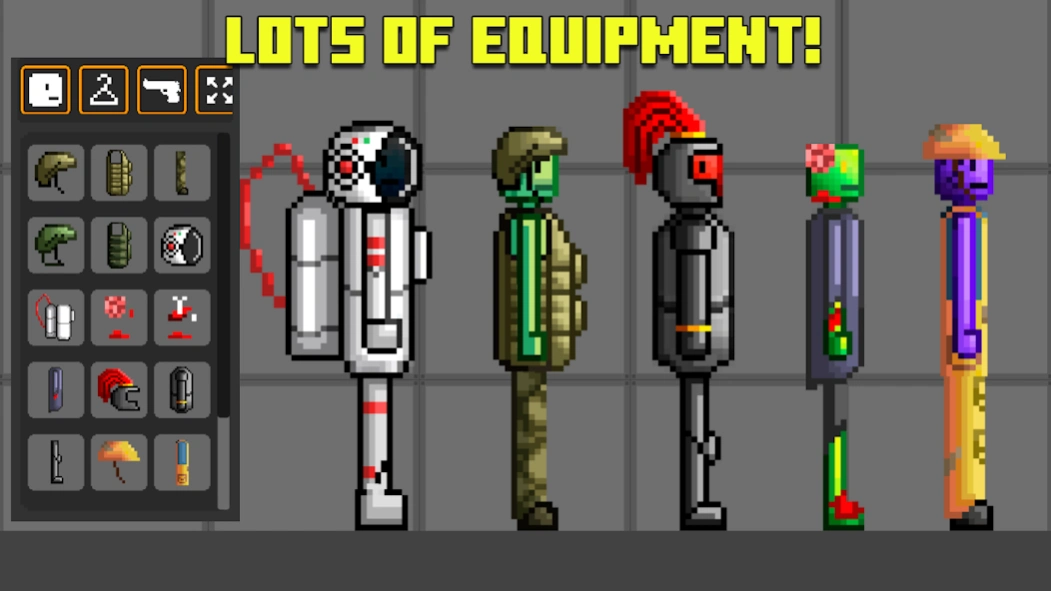 Pixel Sandbox: People Ragdoll 1.0.7 Screenshot