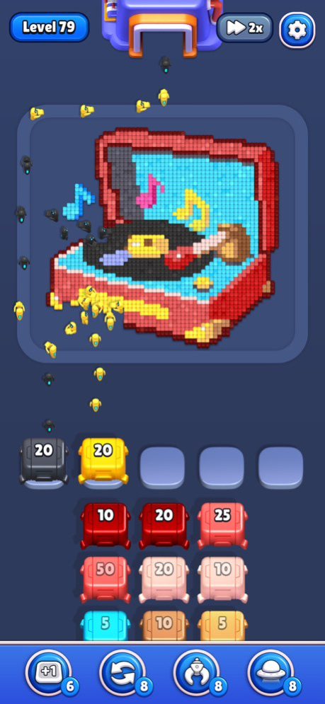 Bot Flow: Pixel Art Puzzle 2.8 Screenshot