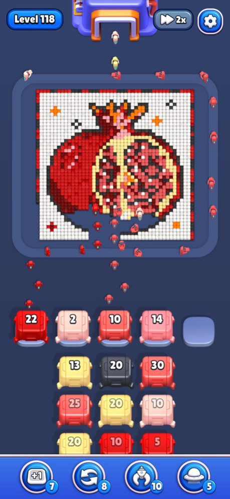 Bot Flow: Pixel Art Puzzle 2.8 Screenshot
