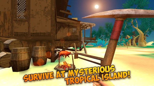 Pixel Tropical Island Survival 3D Full 1.0 Screenshot