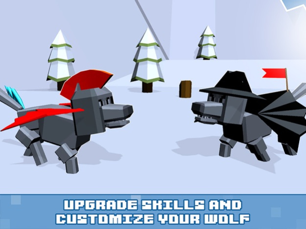 Pixel Wolf Survival Simulator 1.0 Screenshot