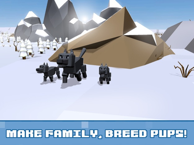 Pixel Wolf Survival Simulator 1.0 Screenshot