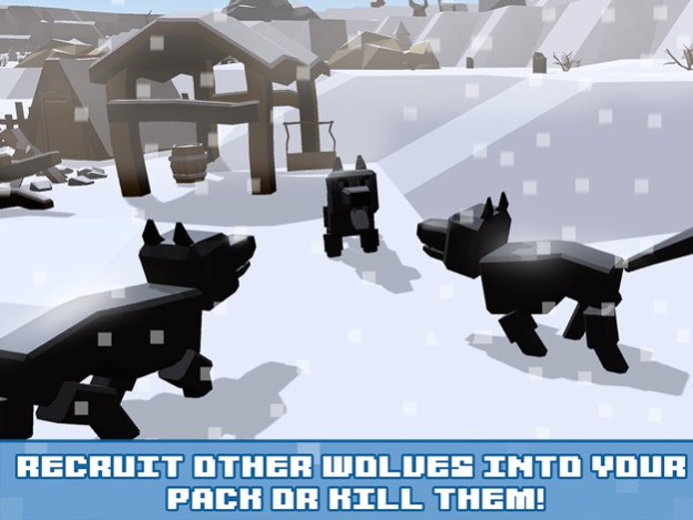 Pixel Wolf Survival Simulator 1.0 Screenshot