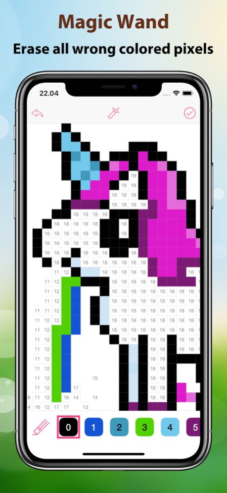Pixel4u: Unicorn Coloring Game 2.7 Screenshot