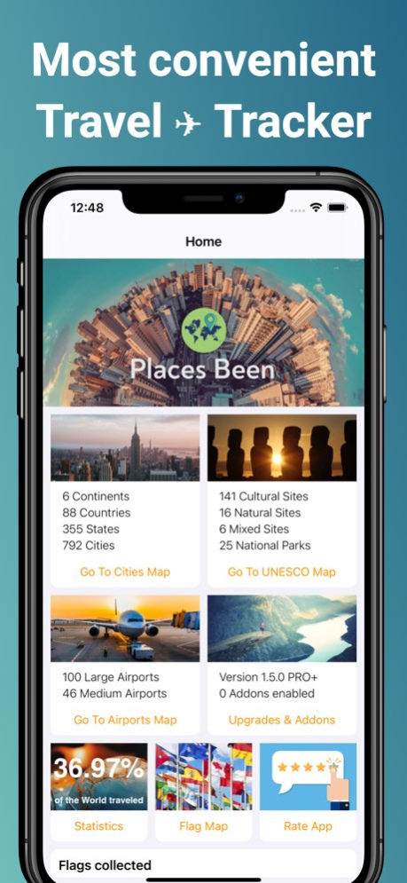 Places Been - Travel Tracker 1.11.0 Screenshot