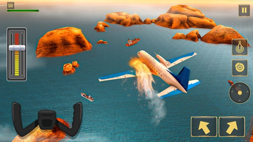 Plane Crash Landing Simulator 2.5 Screenshot