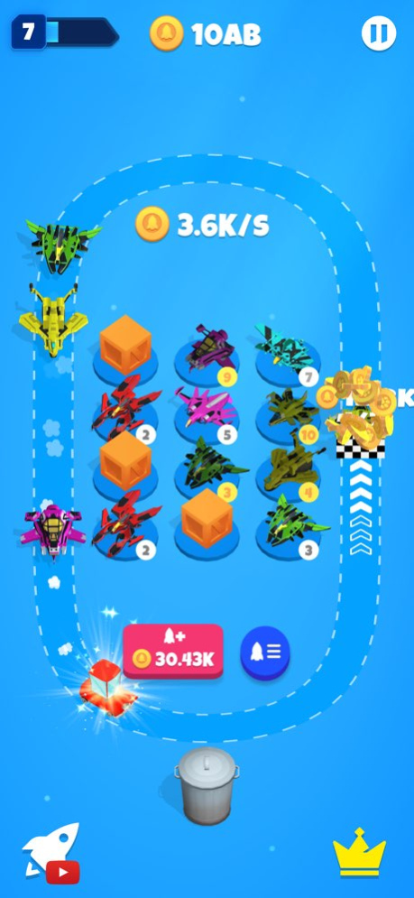 Planes Merge Race 1.02 Screenshot