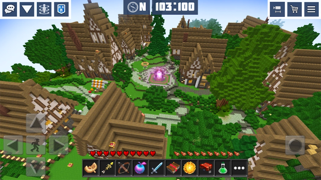 Planet Craft: Mine Block Craft 6.4.5 Screenshot