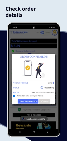 Play Balance Credits Redeem  Screenshot
