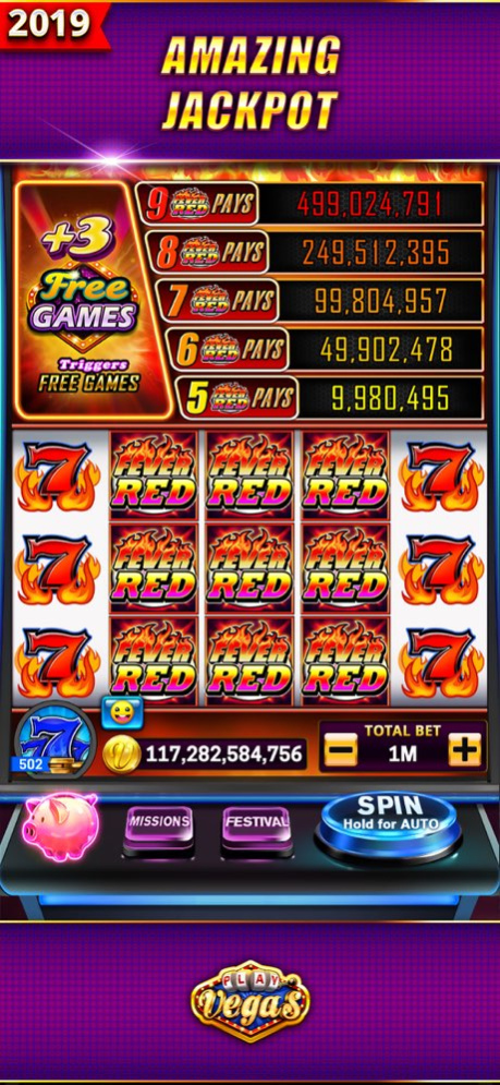 Play Vegas- Hot New Slots 2019 1.24.0 Screenshot