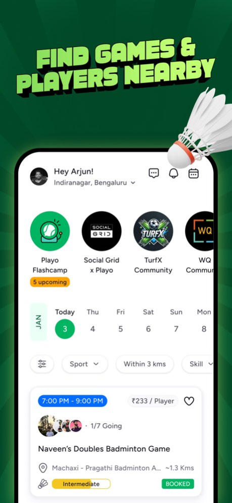 Playo - Sports Community App 5.2.3 Screenshot