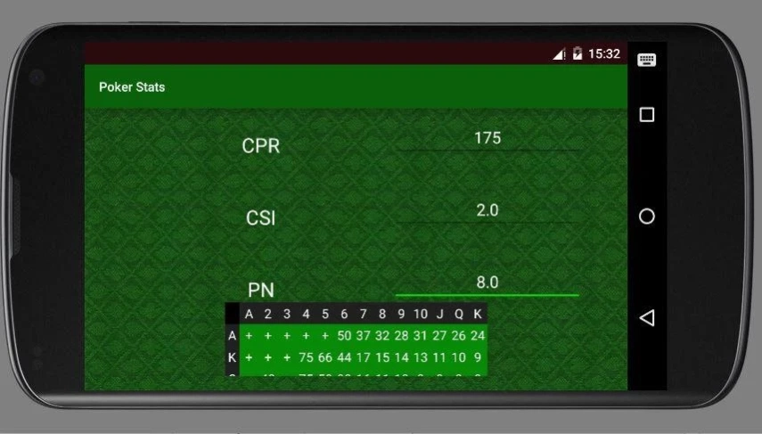 Poker Stats 1.0 Screenshot