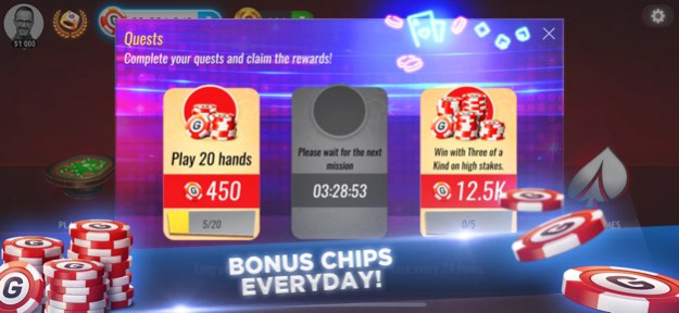 Poker Texas Holdem Live Pro 7.3.1 Screenshot