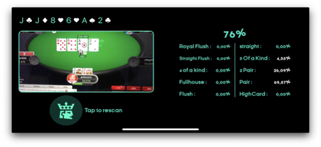 PokerBro - Holdem Calculator 1.3 Screenshot