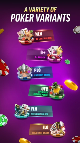 PokerBROS: Play NLH, PLO, OFC 1.7.0 Screenshot