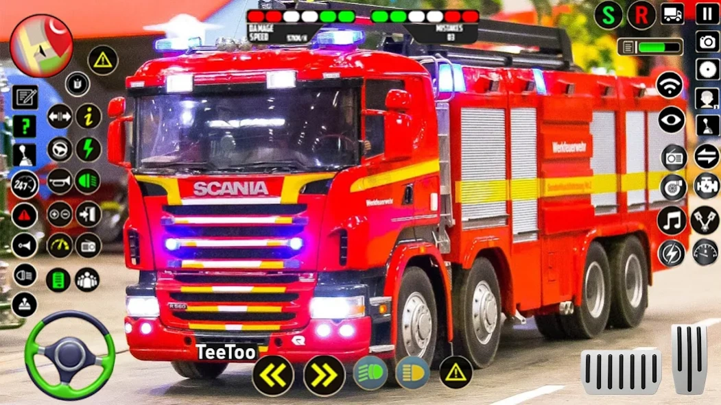 Police Ambulance Fire Truck 8.6 Screenshot