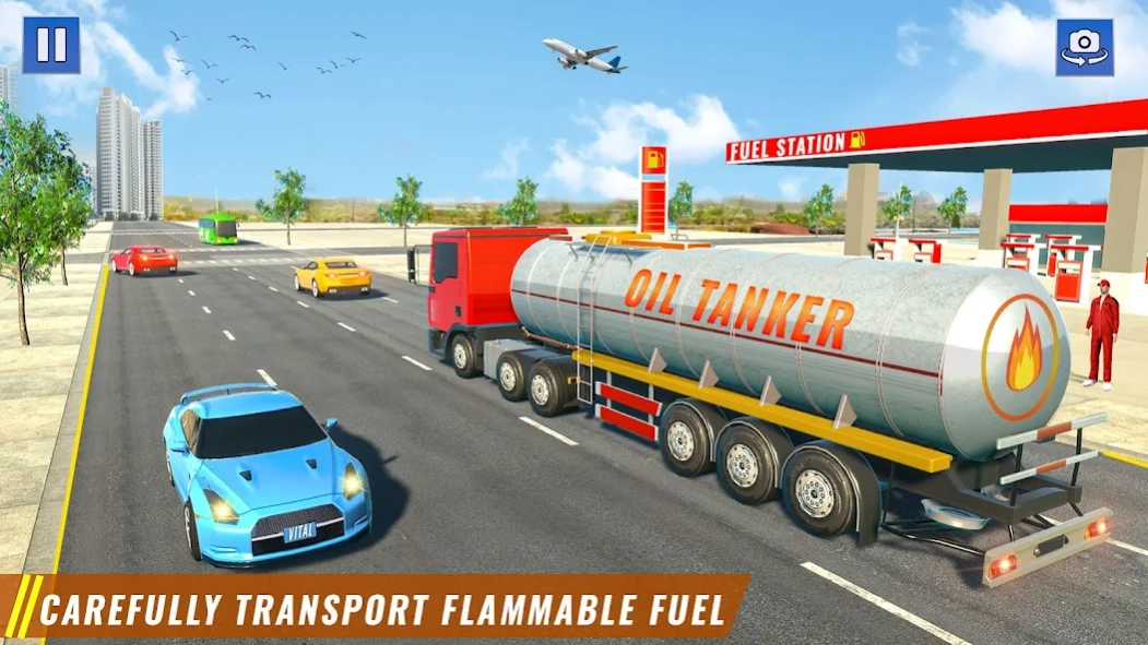 Heavy Oil Tanker Truck Games 2.1.4 Screenshot