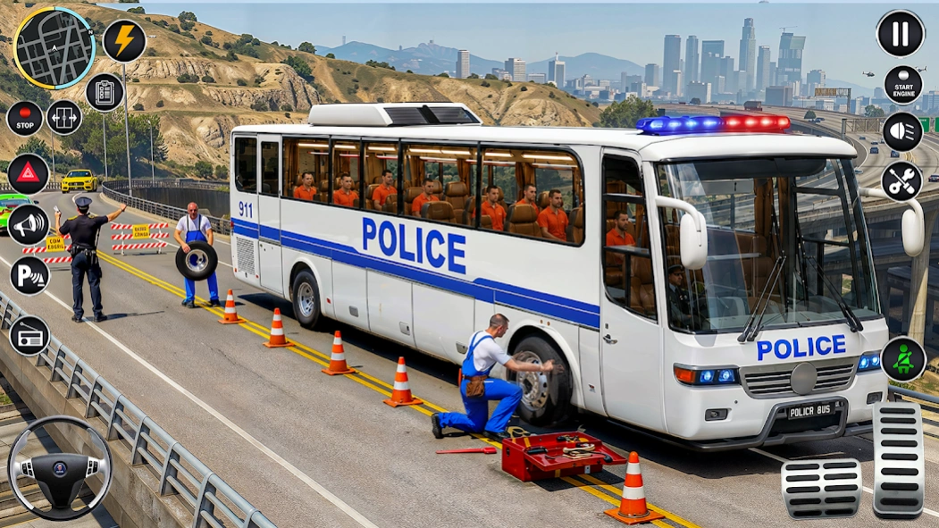 Police Bus Simulator Bus Games 2.8.5 Screenshot