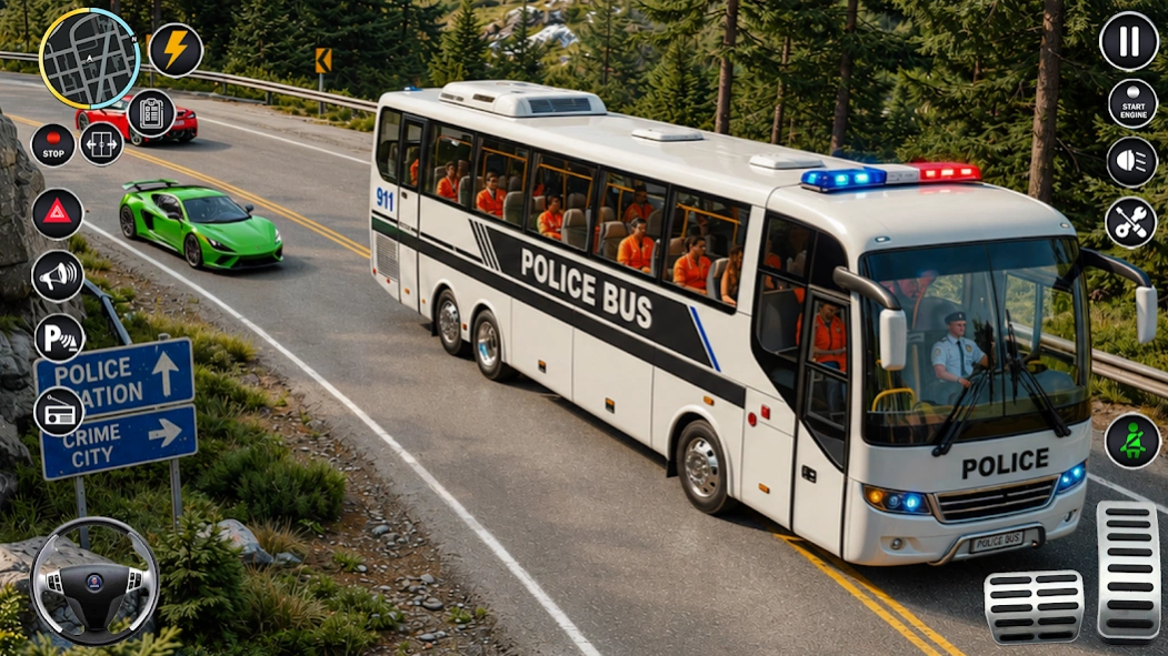 Police Bus Simulator Bus Games 2.8.5 Screenshot