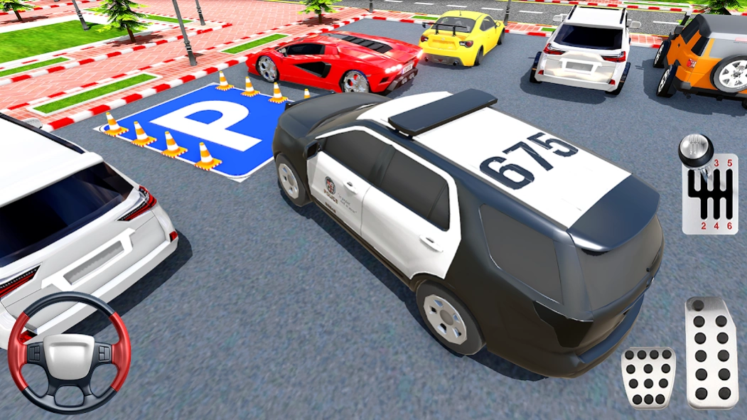 Police Prado Car Parking Drive 1.0.0.46 Screenshot