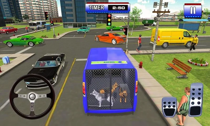 Police Dog Transport Truck 3D 1.19 Screenshot