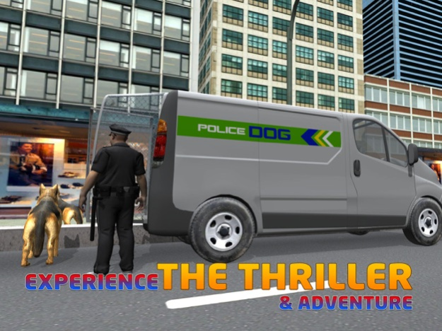 Police Dog Transporter Truck – Drive minivan & transport dogs in this simulator game 1.0 Screenshot