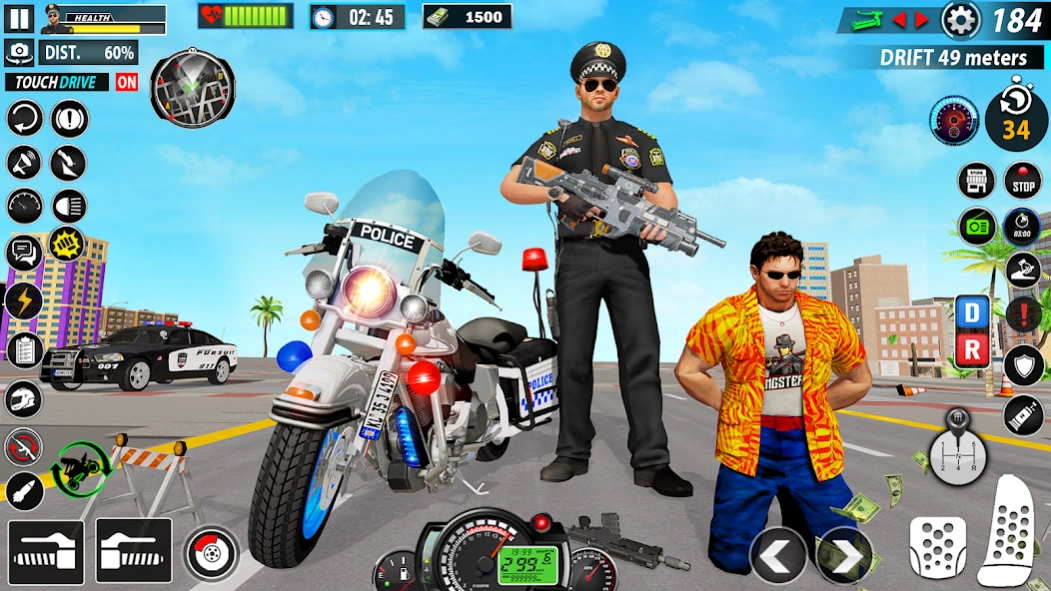 Police Moto Bike Chase Crime 6.0.37 Screenshot
