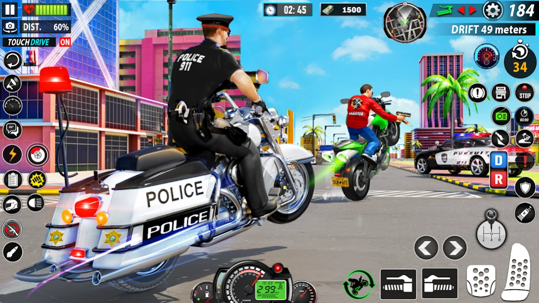 Police Moto Bike Chase Crime 6.0.37 Screenshot