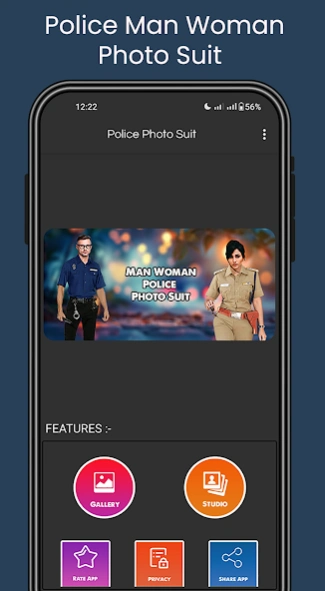 Police Photo Suit  Screenshot