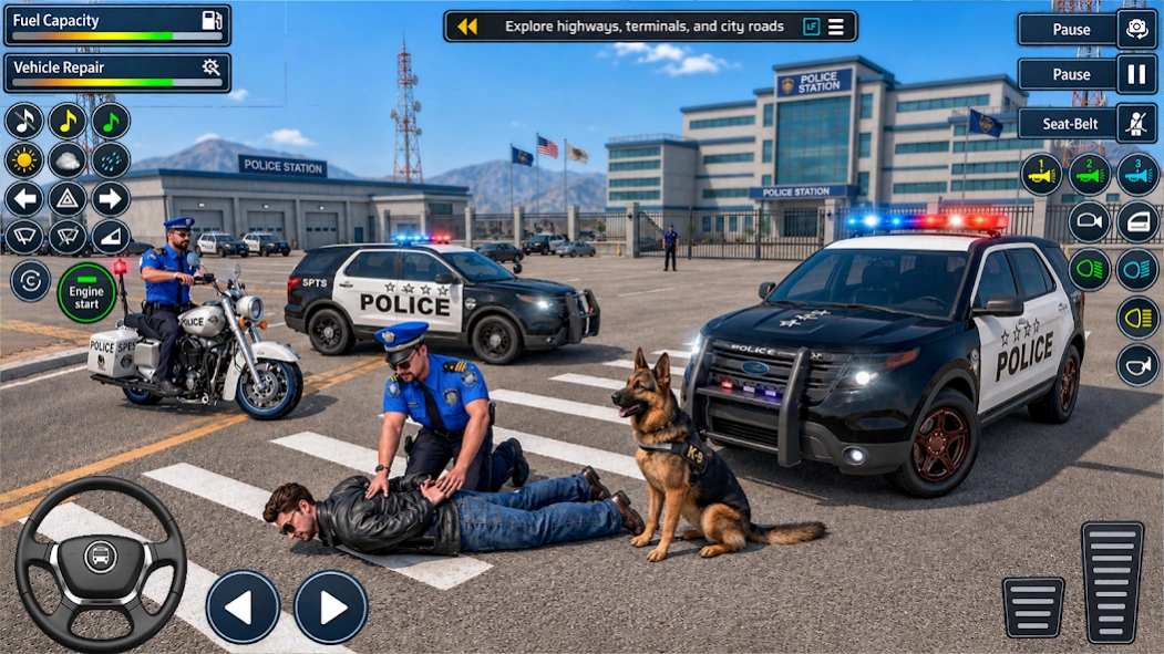 Police Car Chase Cop Car Games 0.70 Screenshot
