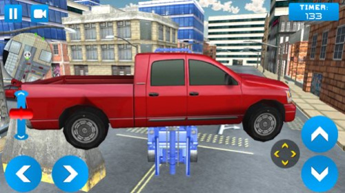 Police Training: Fork Lifter Simulator  Screenshot