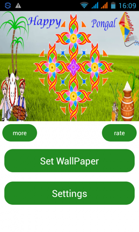 Pongal Live WallPaper Free 1.0.1 Screenshot