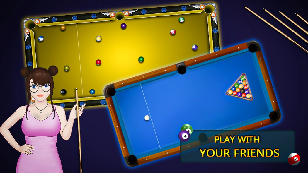 8 Ball Biliard 3D Ball Games 5.4 Screenshot