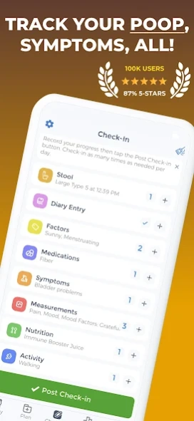 Stool Tracker: Bowel Diary 8.5 Screenshot