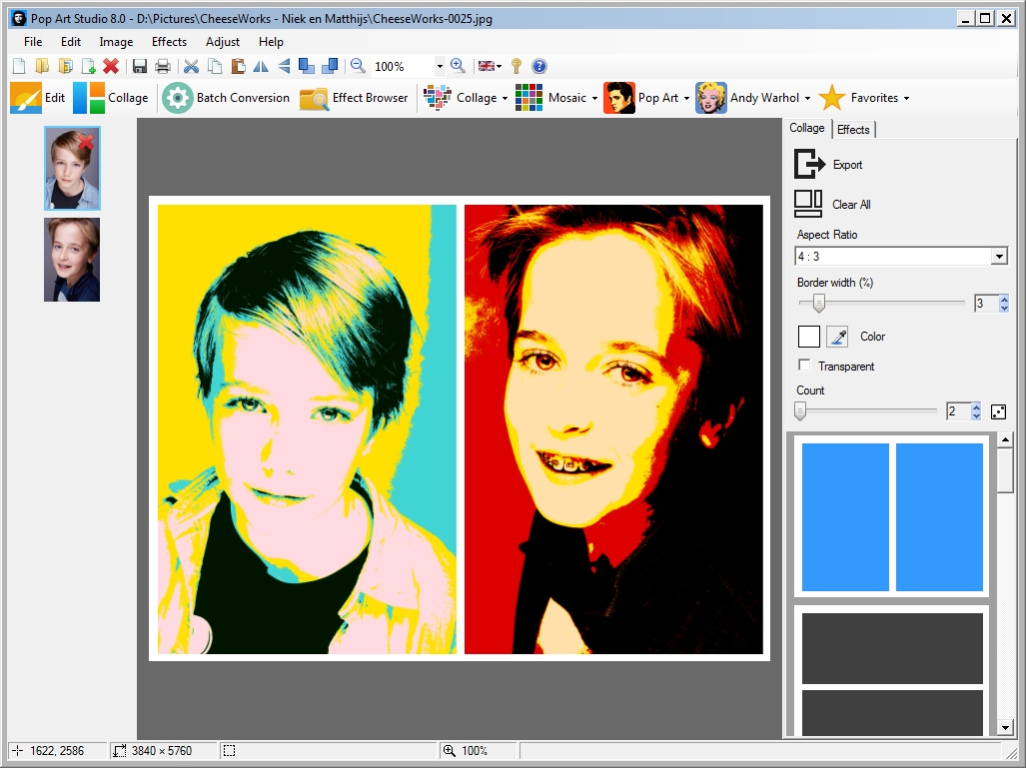 Pop Art Studio 9.0 Screenshot