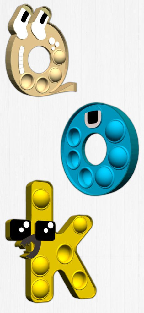 Pop It Alphabets Lore 3D Giant 1.8 Screenshot