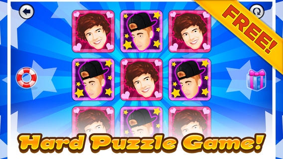 Pop Star Puzzle One Direction VS Justin Bieber - Fun Celeb Game For Teens FREE 1.0 Screenshot