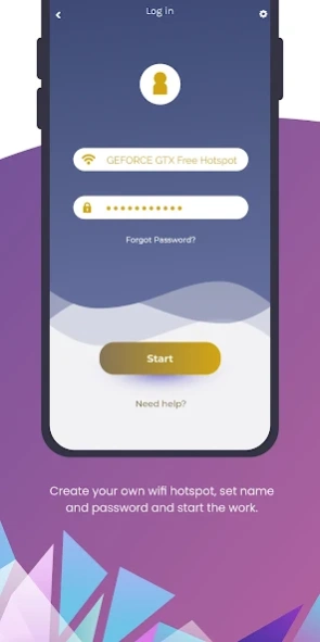 Portable WiFi hotspot 1.0 Screenshot
