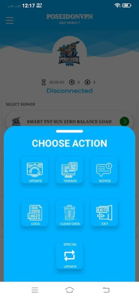 POSEIDON VPN 2.0 Screenshots 2