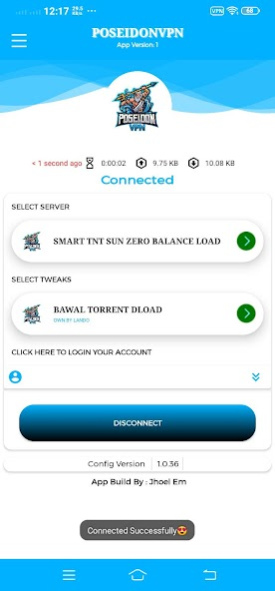 POSEIDON VPN 2.0 Screen Records 4