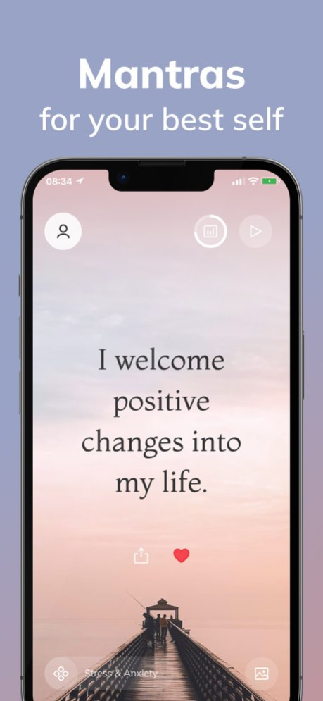 Positive Affirmations, Mantra 1.11 Screenshot
