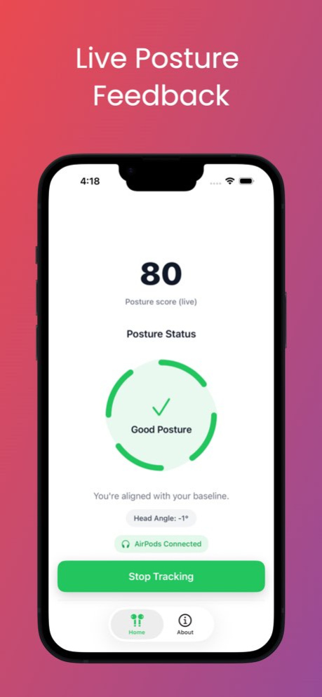 Posturly: Sit Straight 1.5.0 Screenshot