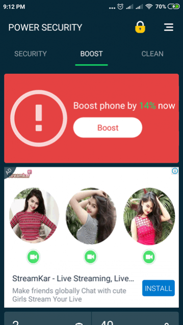 Power Security-Anti Virus, Phone Cleaner 2.2.0 Screenshot