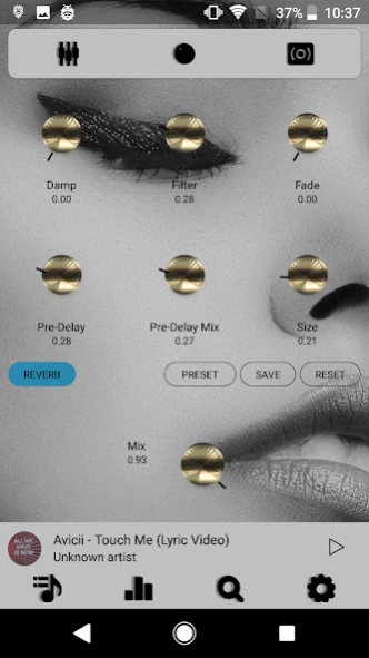 Poweramp skin chic style v3 1 Screenshot