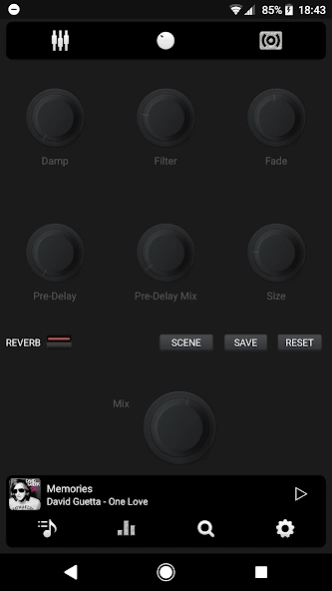 Poweramp v3 skin red dots 1 Screenshot