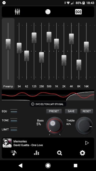 Poweramp v3 skin red dots 1 Screenshot