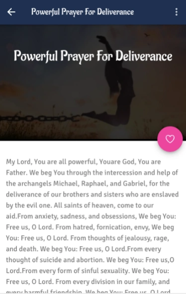 Powerful Deliverance Prayer 01.01.11 Screenshot