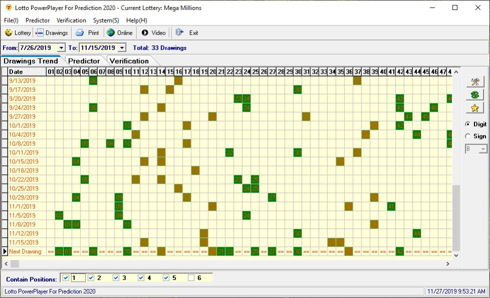 PowerPlayer For Prediction 11.8.8 Screenshot